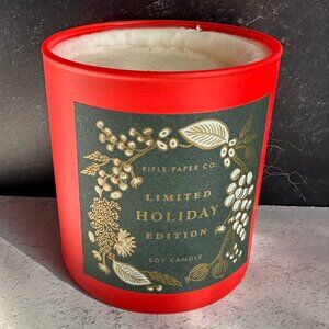 Rifle Paper Co. 9.5oz Limited Holiday Edition Soy Candle